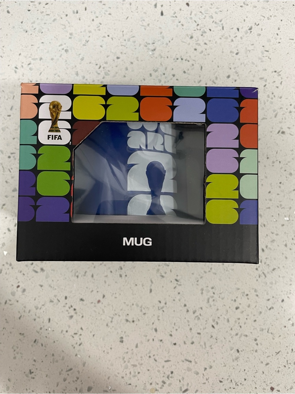 World Cup 2026 Blue Logo Mug